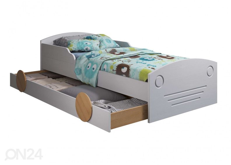 Lastevoodi Auto 90x200 cm suurendatud