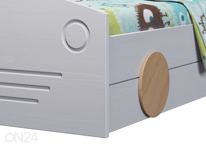 Lastevoodi Auto 90x200 cm suurendatud