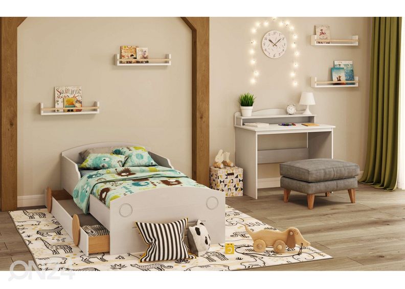 Lastevoodi Auto 90x200 cm suurendatud