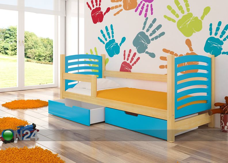 Lastevoodi komplekt 75x180 cm suurendatud