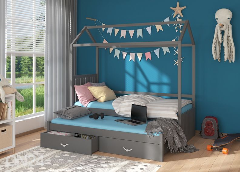 Lastevoodi komplekt Maia III 80x180 cm suurendatud