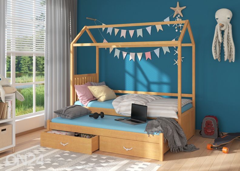 Lastevoodi komplekt Maia III 80x180 cm suurendatud