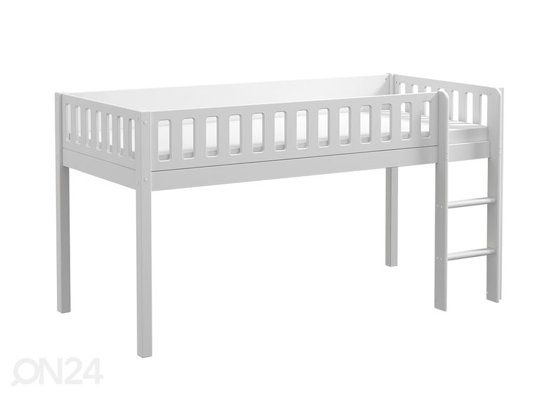 Lastevoodi THUKA Viggo poolkõrge, valge suurendatud