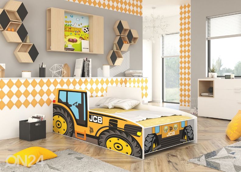 Lastevoodi traktor 70x140 cm suurendatud