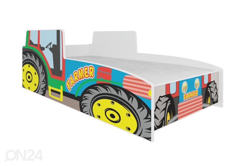 Lastevoodi traktor 70x140 cm suurendatud