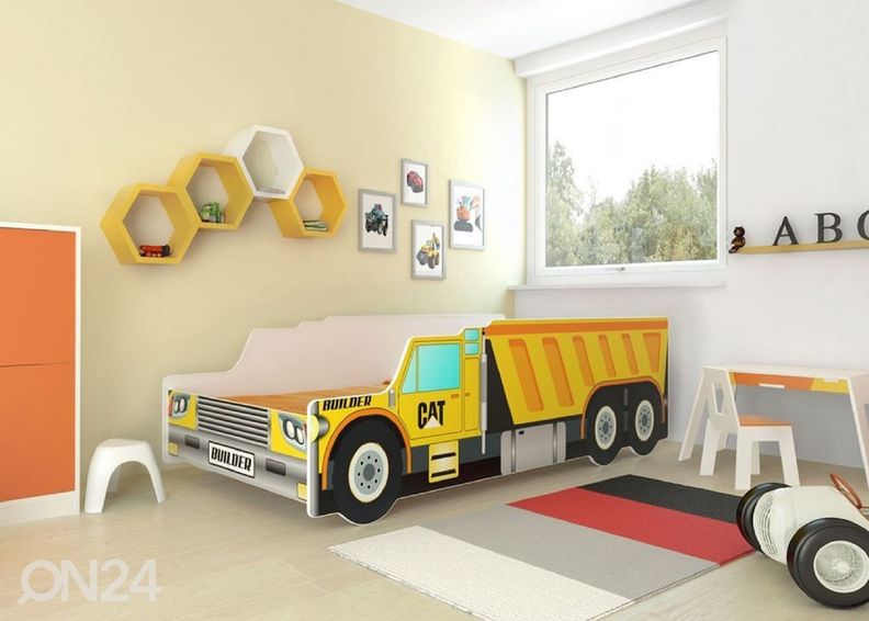 Lastevoodi veoauto 80x160 cm suurendatud