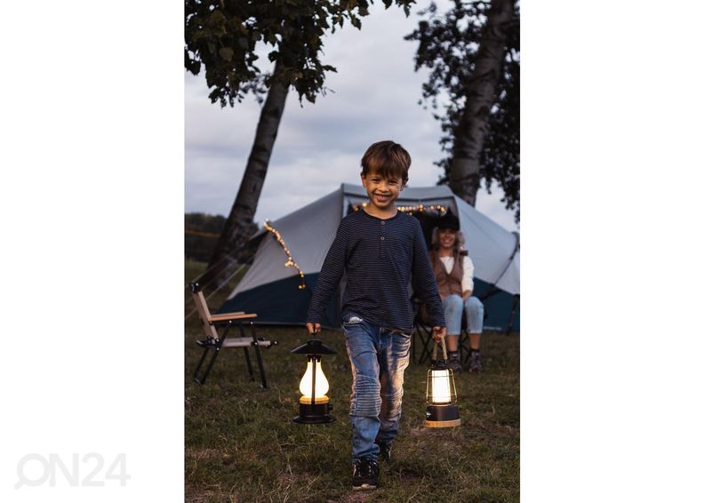 Latern / akupank LED Retro Abbey Camp suurendatud