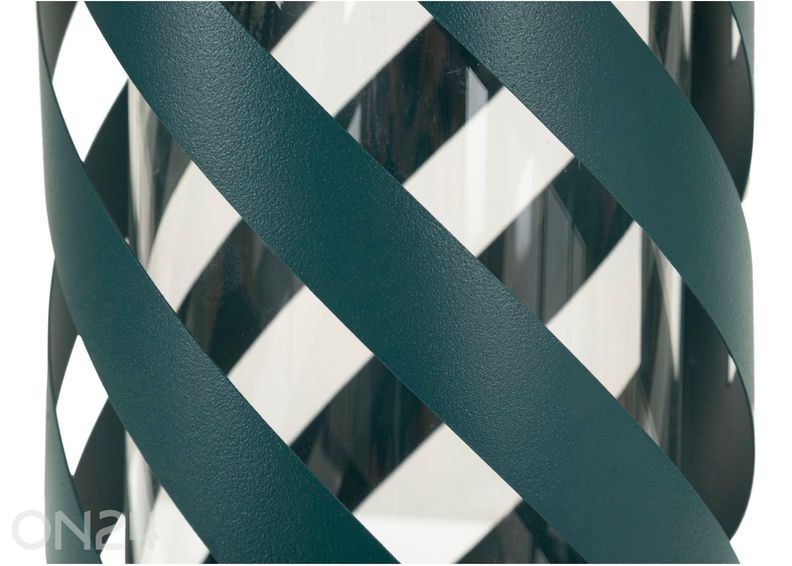 Latern Saturno Ø 23x43 cm, teal suurendatud