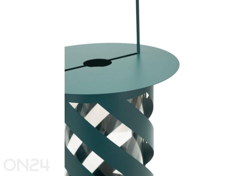 Latern Saturno Ø 23x43 cm, teal suurendatud