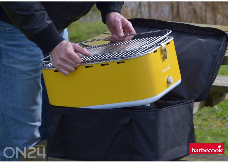 Laua söegrill Barbecook Carlo 44 x 33 x 21 cm, kollane suurendatud