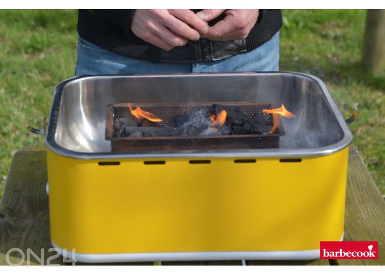 Laua söegrill Barbecook Carlo 44 x 33 x 21 cm, kollane suurendatud