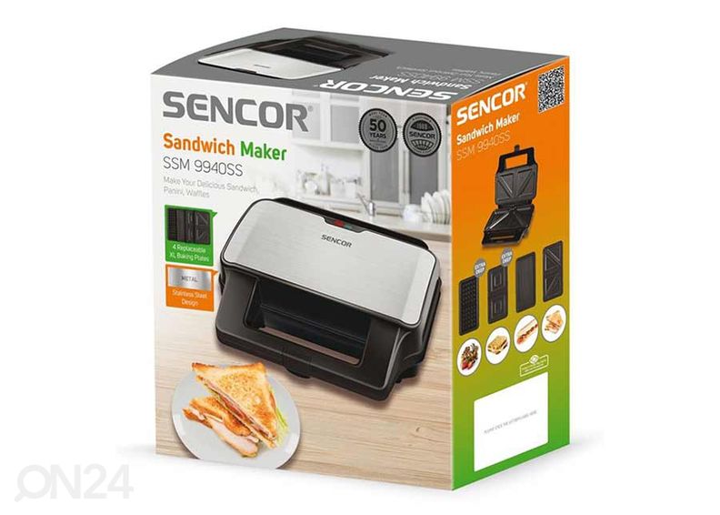 Lauagrill 4in1 Sencor SSM9940SS suurendatud