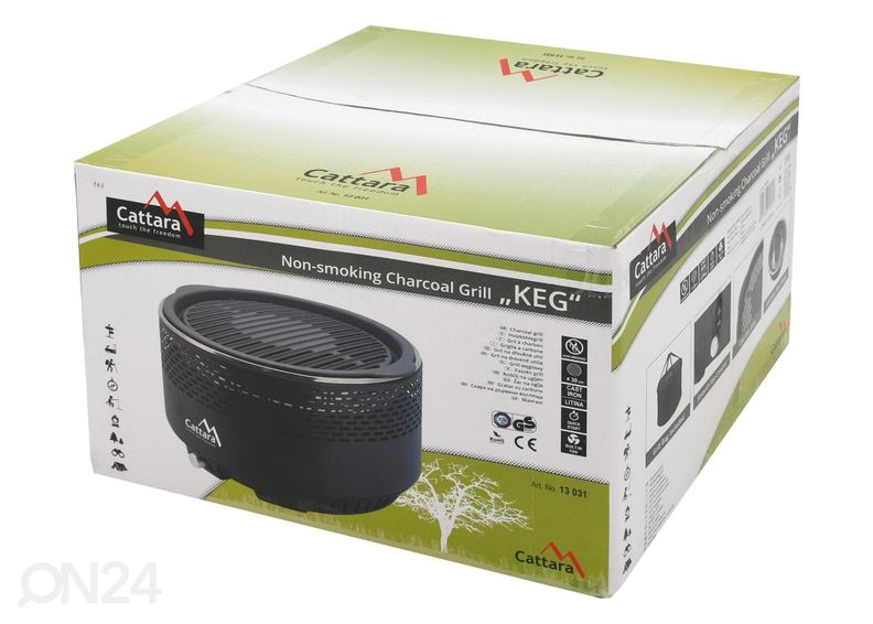 Lauagrill Cattara suurendatud