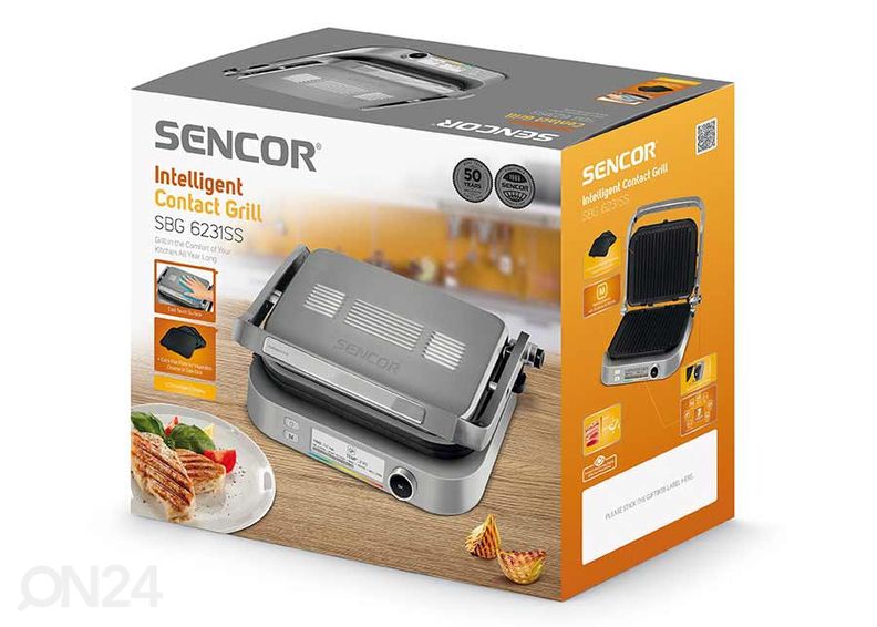 Lauagrill Sencor SBG6231SS suurendatud