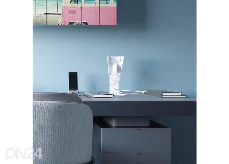 Laualamp Arby, valge suurendatud