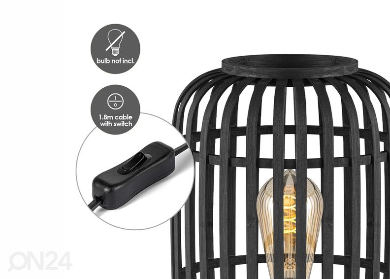 Laualamp Bamboo suurendatud