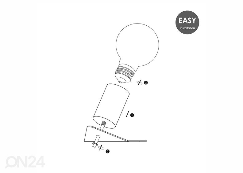 Laualamp Boyd suurendatud