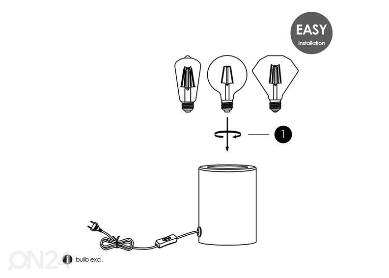 Laualamp Dry suurendatud