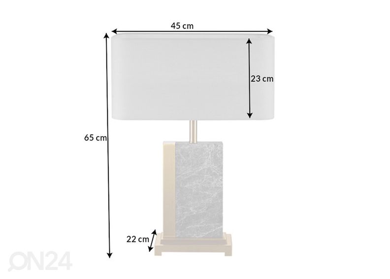 Laualamp Elegancia suurendatud