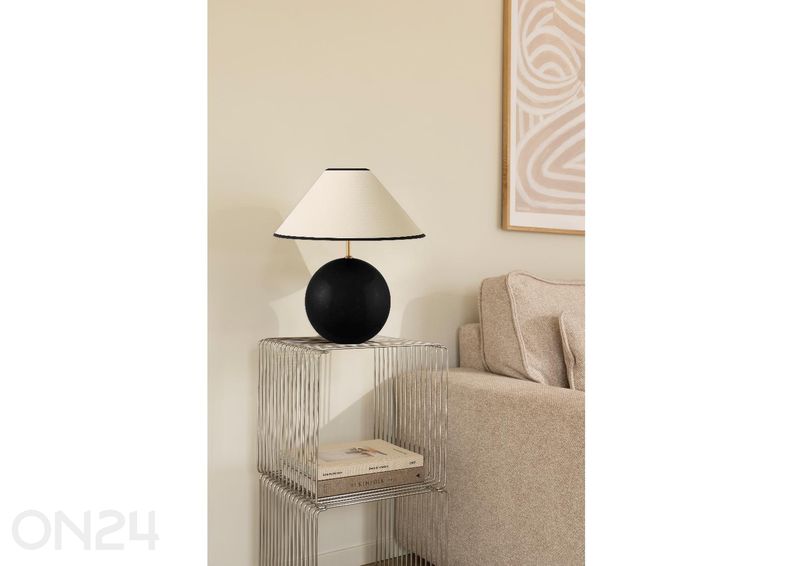 Laualamp Iris 35, must suurendatud