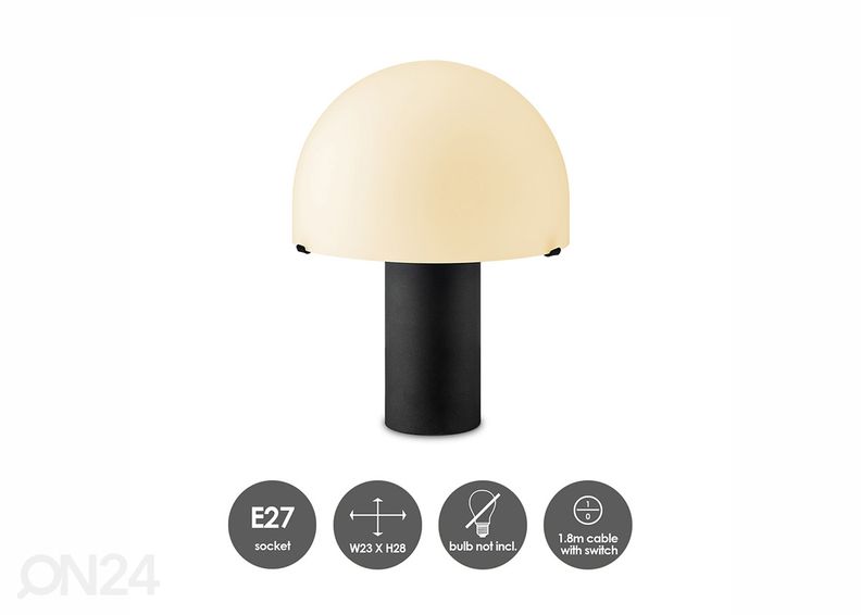 Laualamp Mushroom suurendatud
