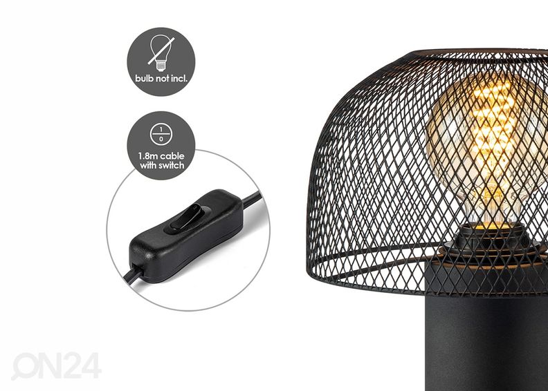 Laualamp Mushroom suurendatud