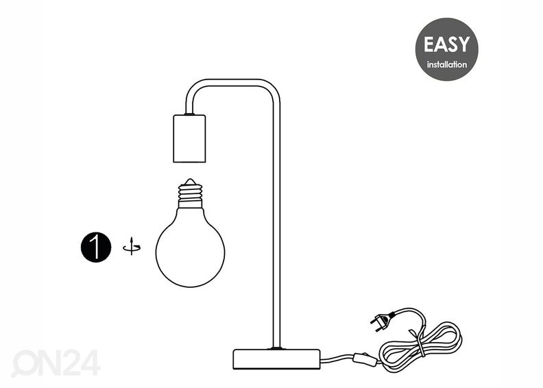 Laualamp Noble suurendatud