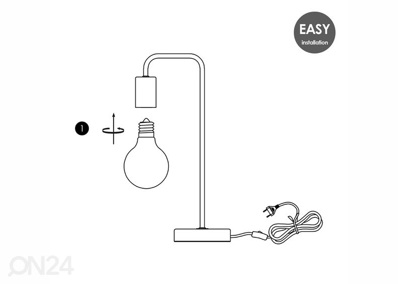Laualamp Noble suurendatud