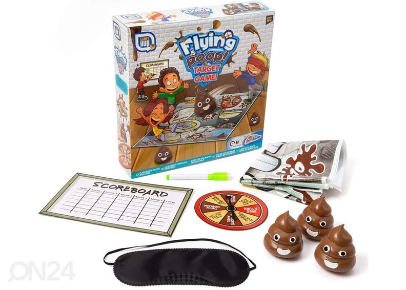 Lauamäng lendav kaka suurendatud