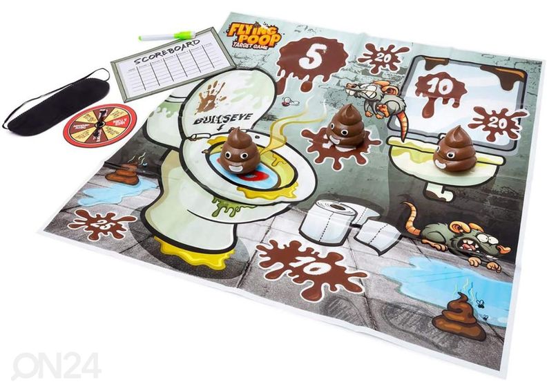 Lauamäng lendav kaka suurendatud