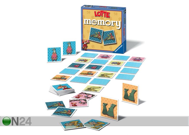 Lauamäng Memory Lotte suurendatud