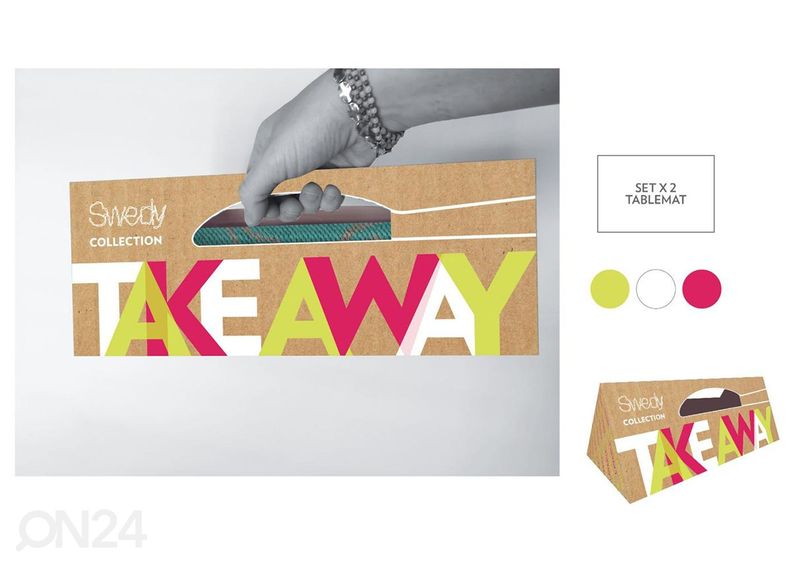 Lauamatt Dama, 2 tk suurendatud