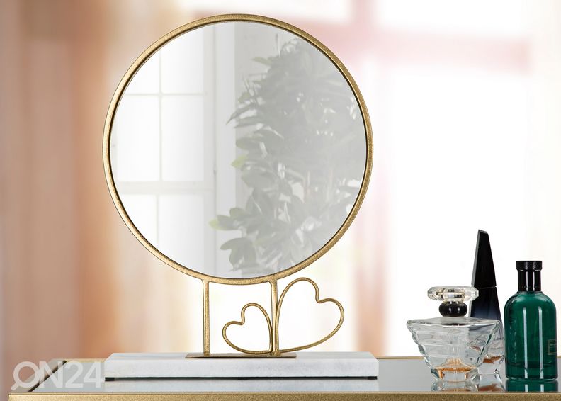 Lauapeegel Heart 30x39,5 cm suurendatud