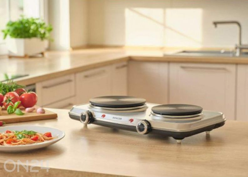 Lauapliit 2 tsooniga Sencor SCP2256SS suurendatud