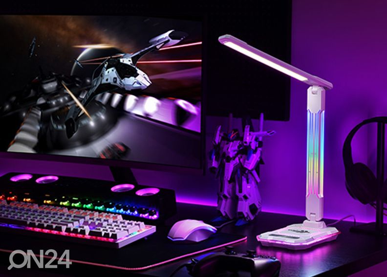 Lauavalgusti E-Sport, valge suurendatud