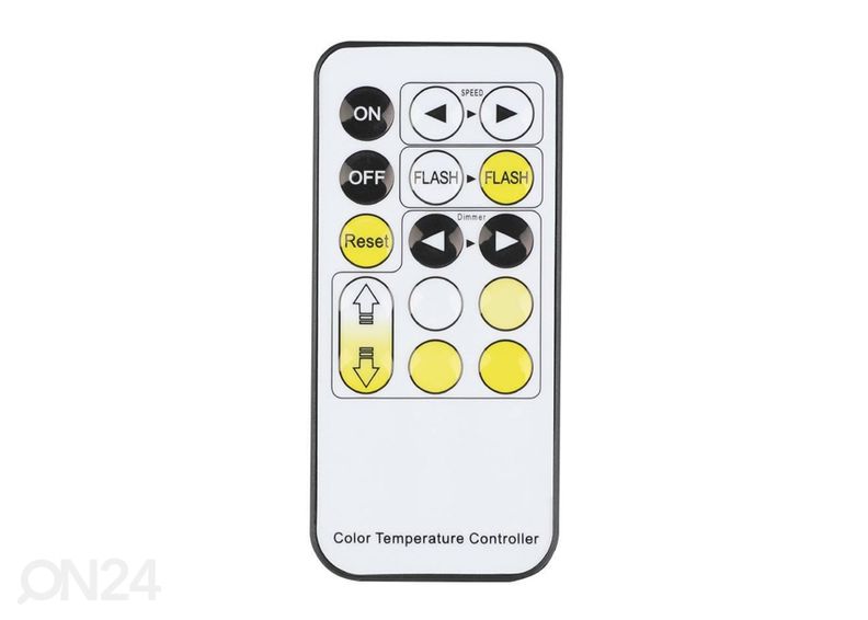 LED hämardatav valgusriba 2 m puldiga suurendatud