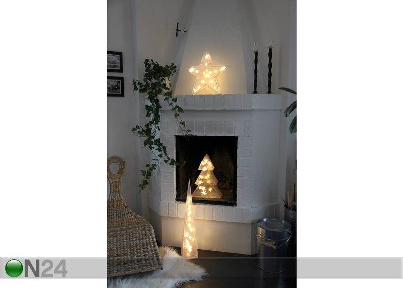 LED Jõulukaunistus Cone 3D suurendatud