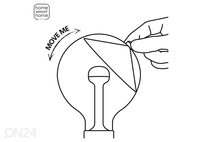 LED pirn Move Me cone, E27, 5,5W suurendatud