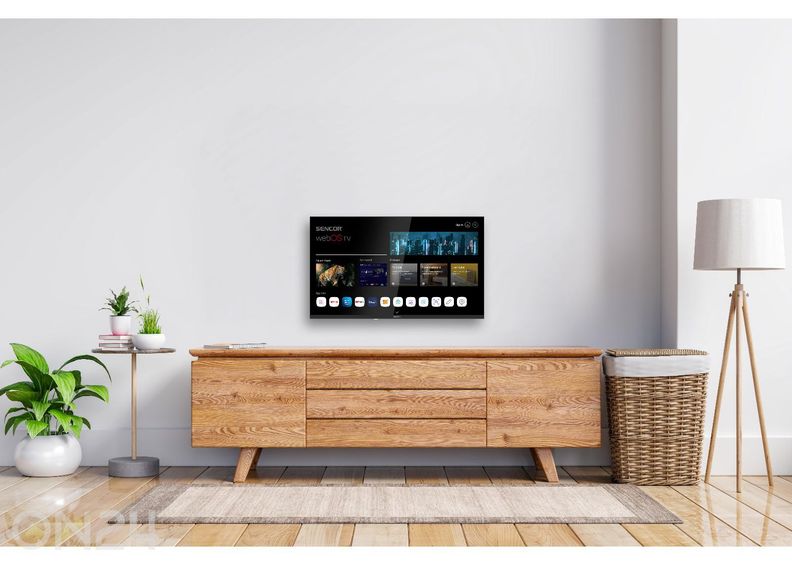 LED-teler 24" Sencor SLE24S803B suurendatud