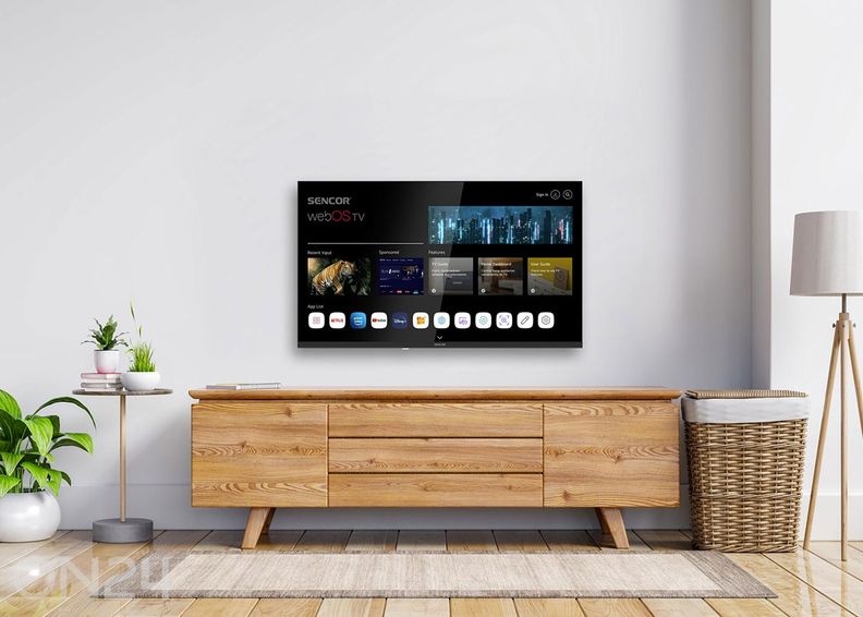 LED-teler 32" Sencor SLE32S803B suurendatud