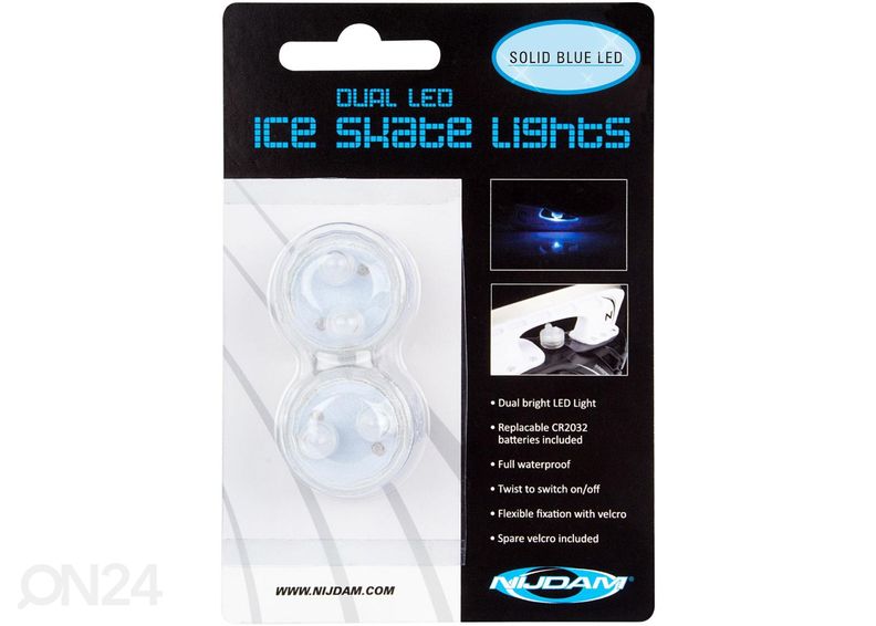 LED tuled uiskudele ühevärvilised Nijdam 2tk suurendatud