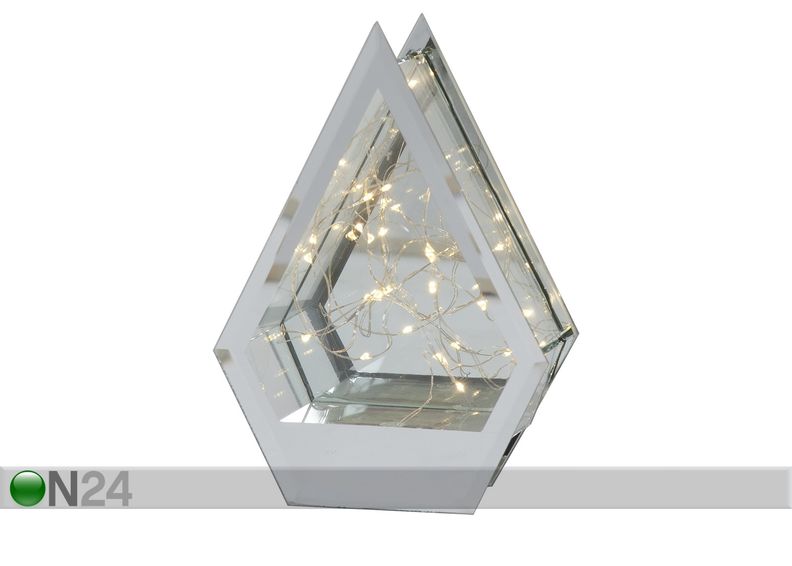 LED tuledega dekoratsioon Pentacone suurendatud