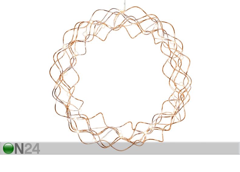 LED tuledega kaunistus Curly suurendatud