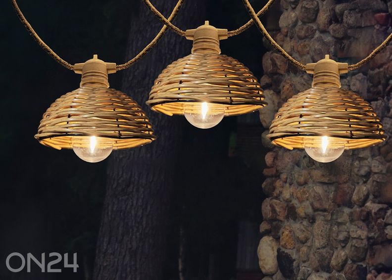 LED valguskett Charm 10-LED pirni / 4,5 m suurendatud