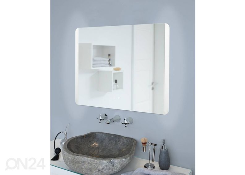 LED valgustusega peegel Buenavista 2, 60x80 cm suurendatud