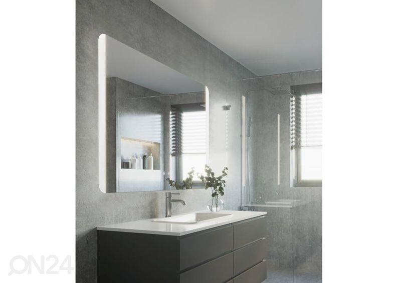 LED valgustusega peegel Buenavista 2, 60x80 cm suurendatud