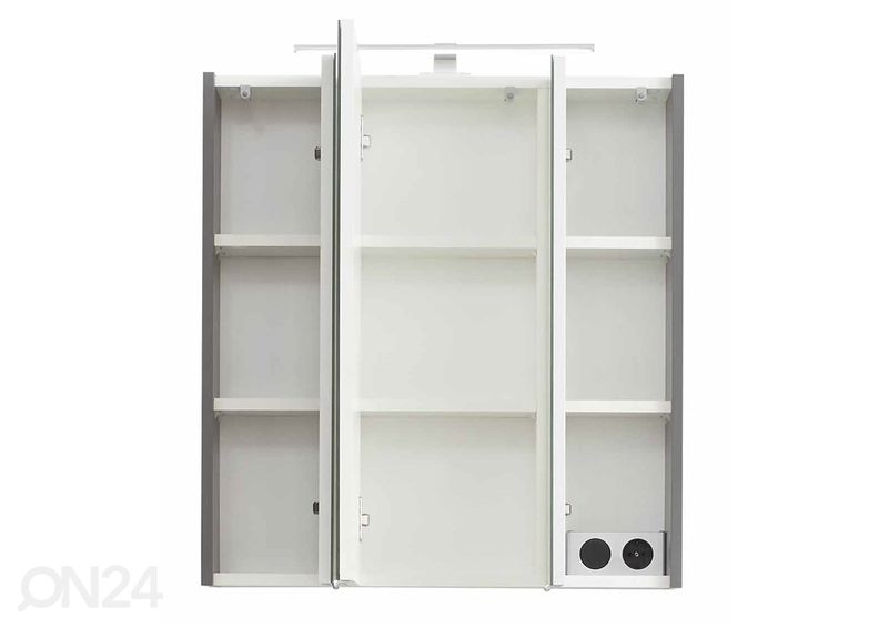 LED valgustusega peegelkapp 31-I, 65 cm suurendatud