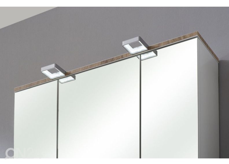 LED-valgustusega peegelkapp 34, 80cm suurendatud