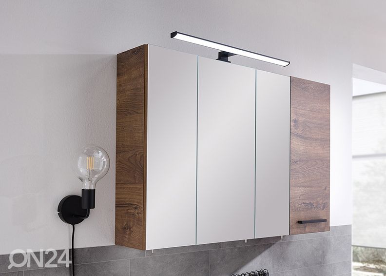 LED valgustusega peegelkapp suurendatud