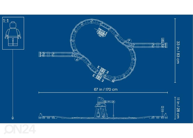 LEGO DUPLO Kaubarong suurendatud